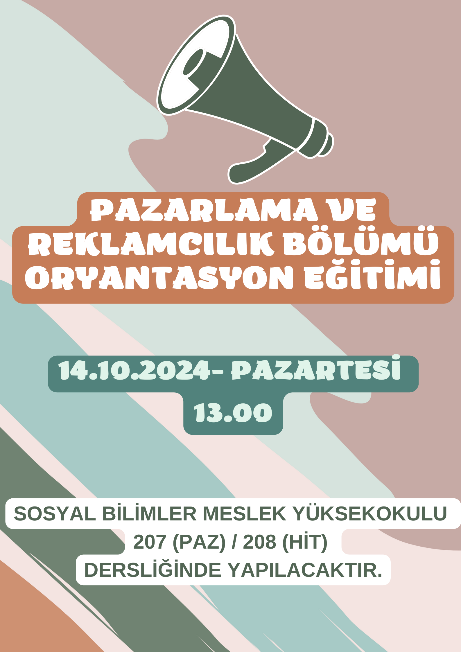 2024-2025 Eğitim-Öğretim Yılı O;ryantasyon Eğitimi