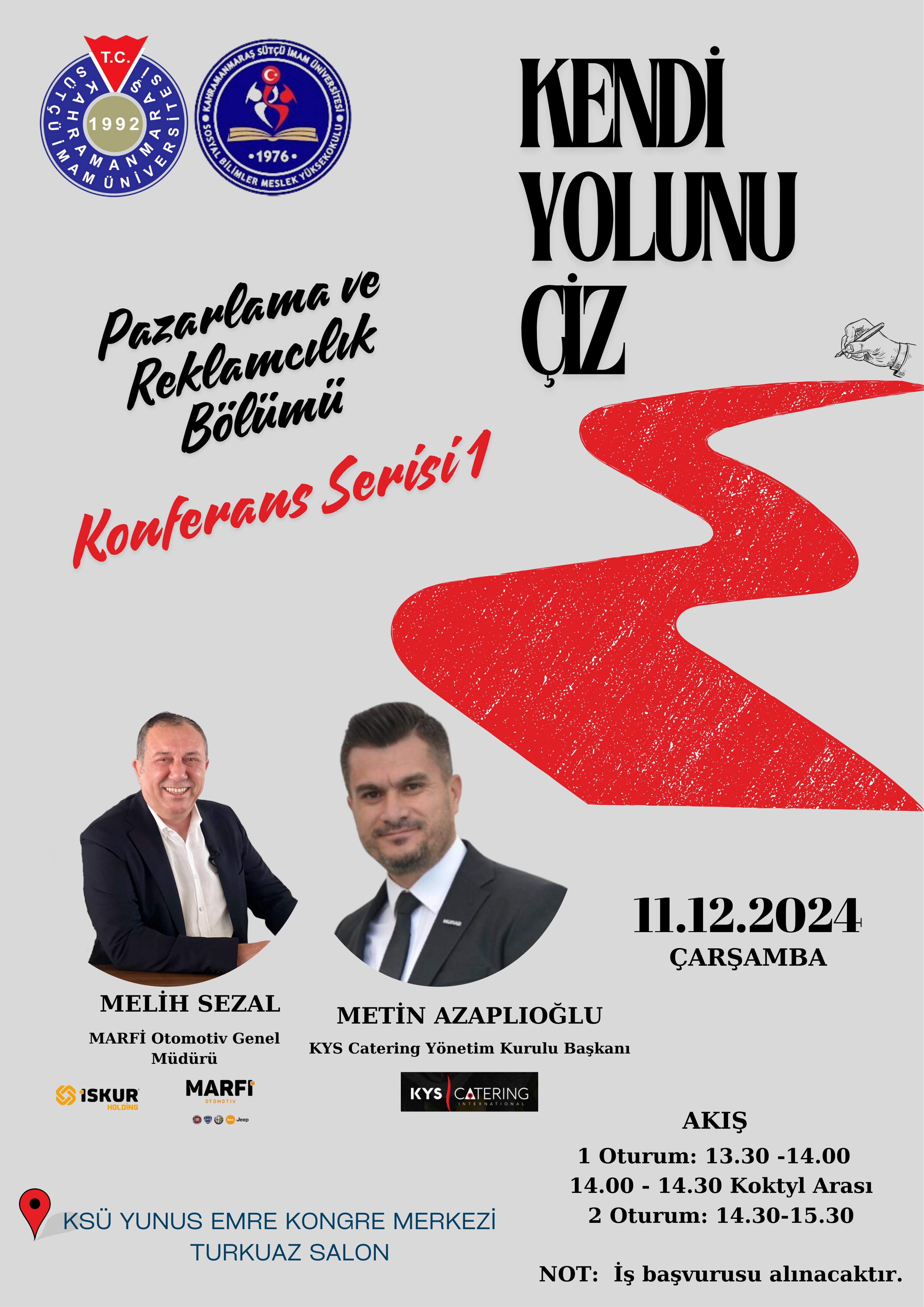 Pazarlama ve Reklamcılık Bölümü Konferans Serisi 1